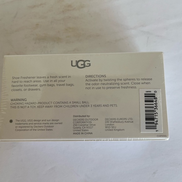 Ugg fresh linen shoe scent inserts NIP - Picture 4 of 4